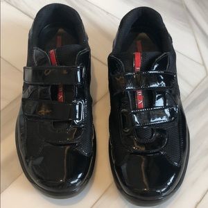 🔥 PRADA AUTHENTIC VELCRO STRAP MENS SNEAKERS 👟